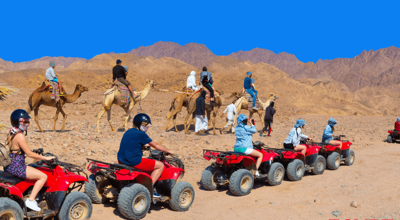 Unleash the Thrill of ATV and Camel Rides in the Mystical Sands of Egypt!