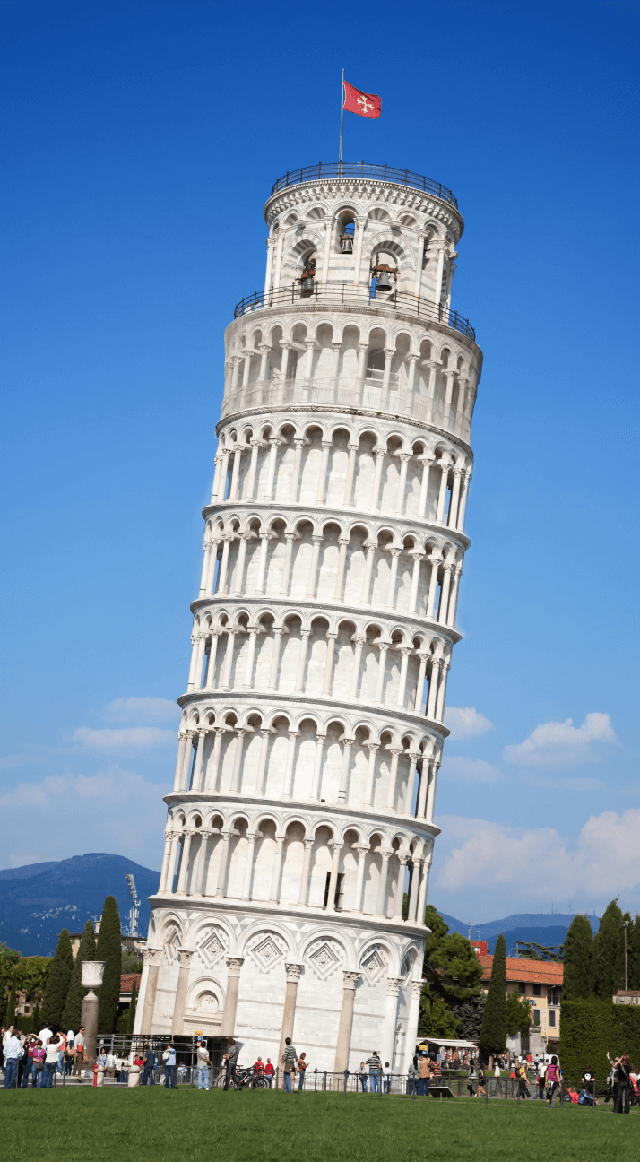 Lean into history at the Leaning Tower of Pisa