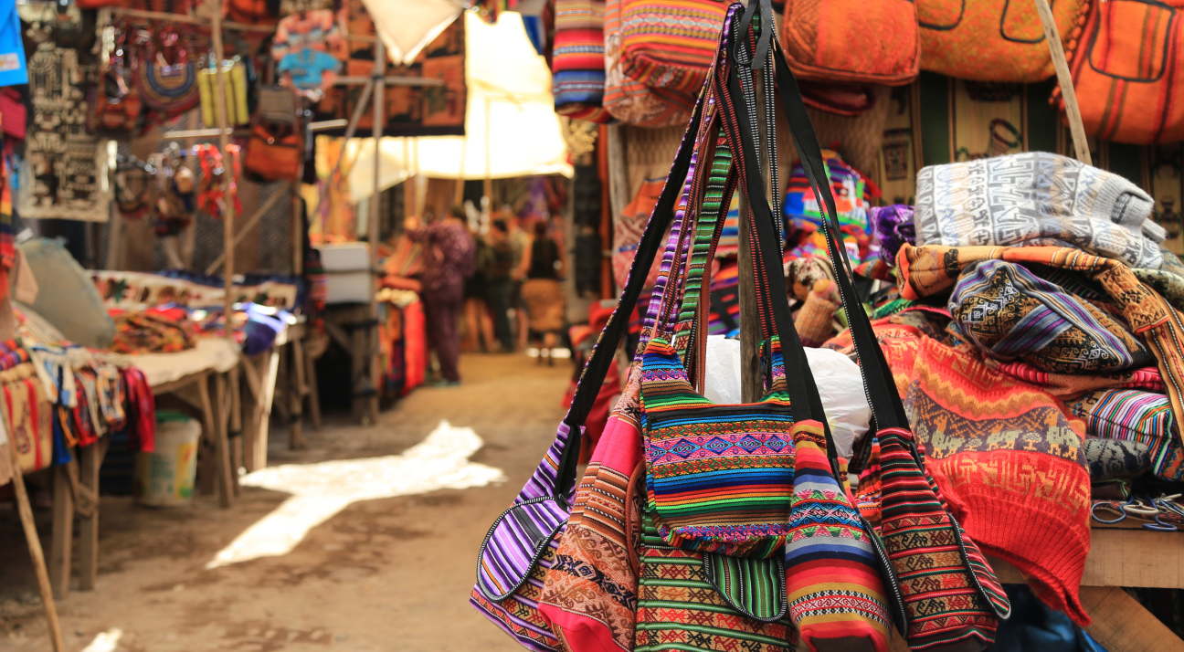 Colorful Peruvian Handicrafts